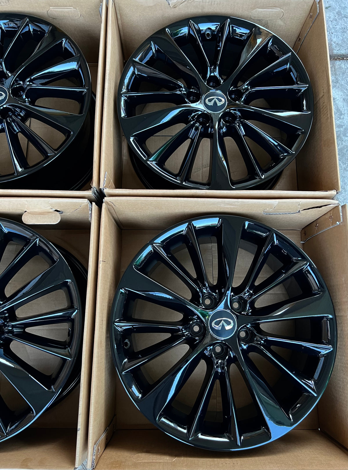 18” Infiniti Q50 Wheels Factory OEM Rims (4)