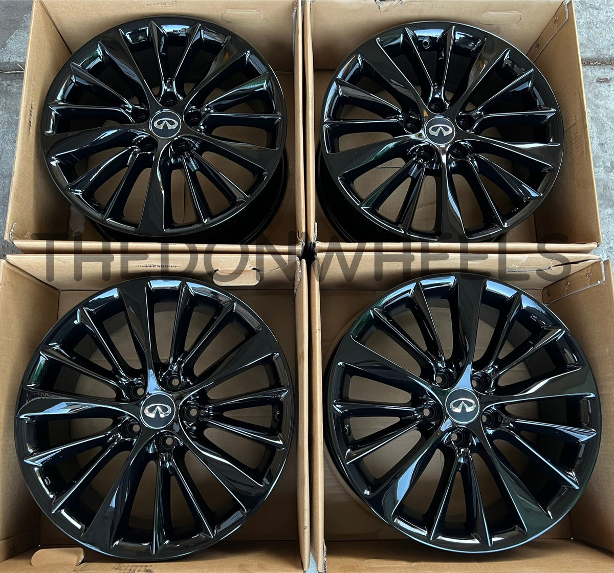 18” Infiniti Q50 Wheels Factory OEM Rims (4)