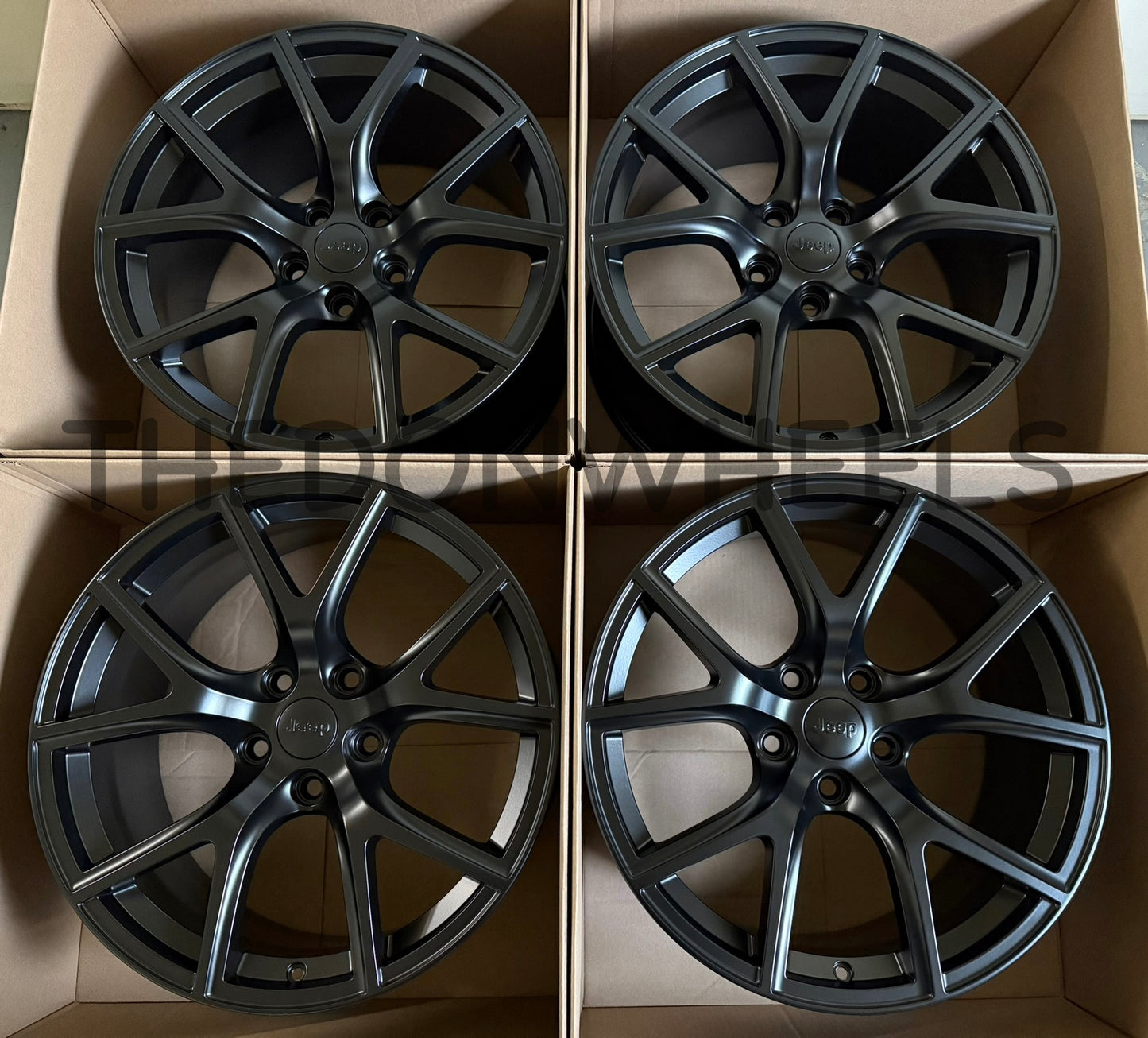 20” Jeep Grand Cherokee Trackhawk Wheels Factory OEM Rims (4)