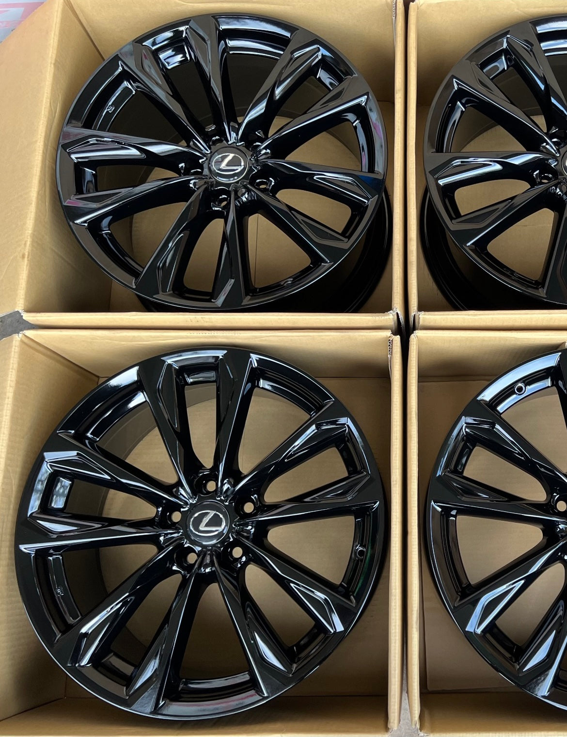 19" Lexus IS350 Wheels Factory OEM Rims 2022-2025 (4)
