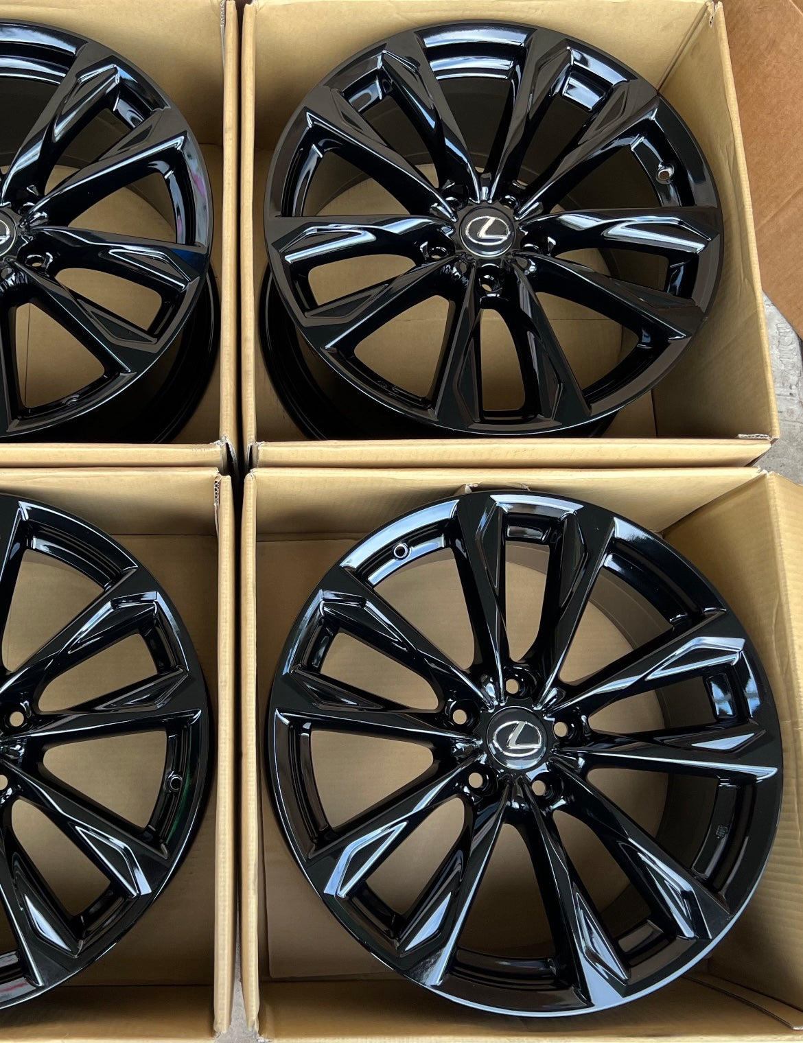 19" Lexus IS350 Wheels Factory OEM Rims 2022-2025 (4)