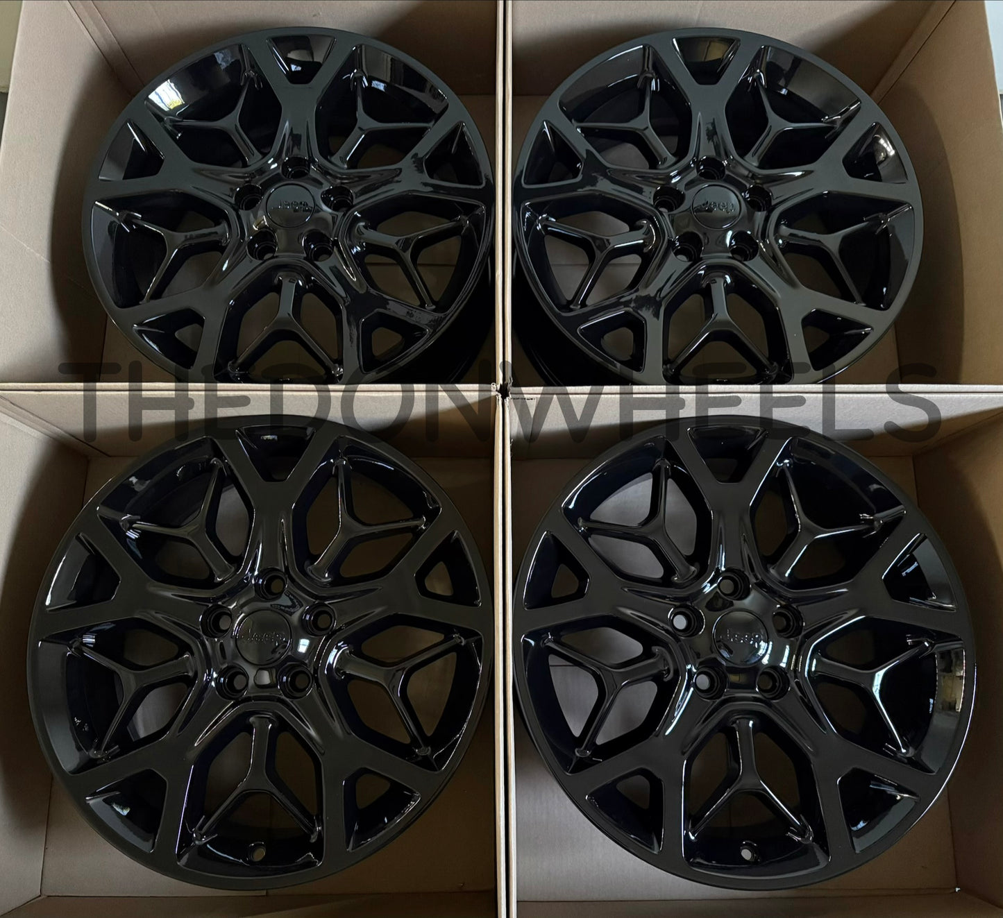 20" Jeep Grand Cherokee Wheels Factory OEM Rims (4)