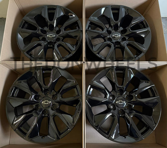 20” Chevy Tahoe Suburban Silverado Wheels Factory OEM Rims (4)