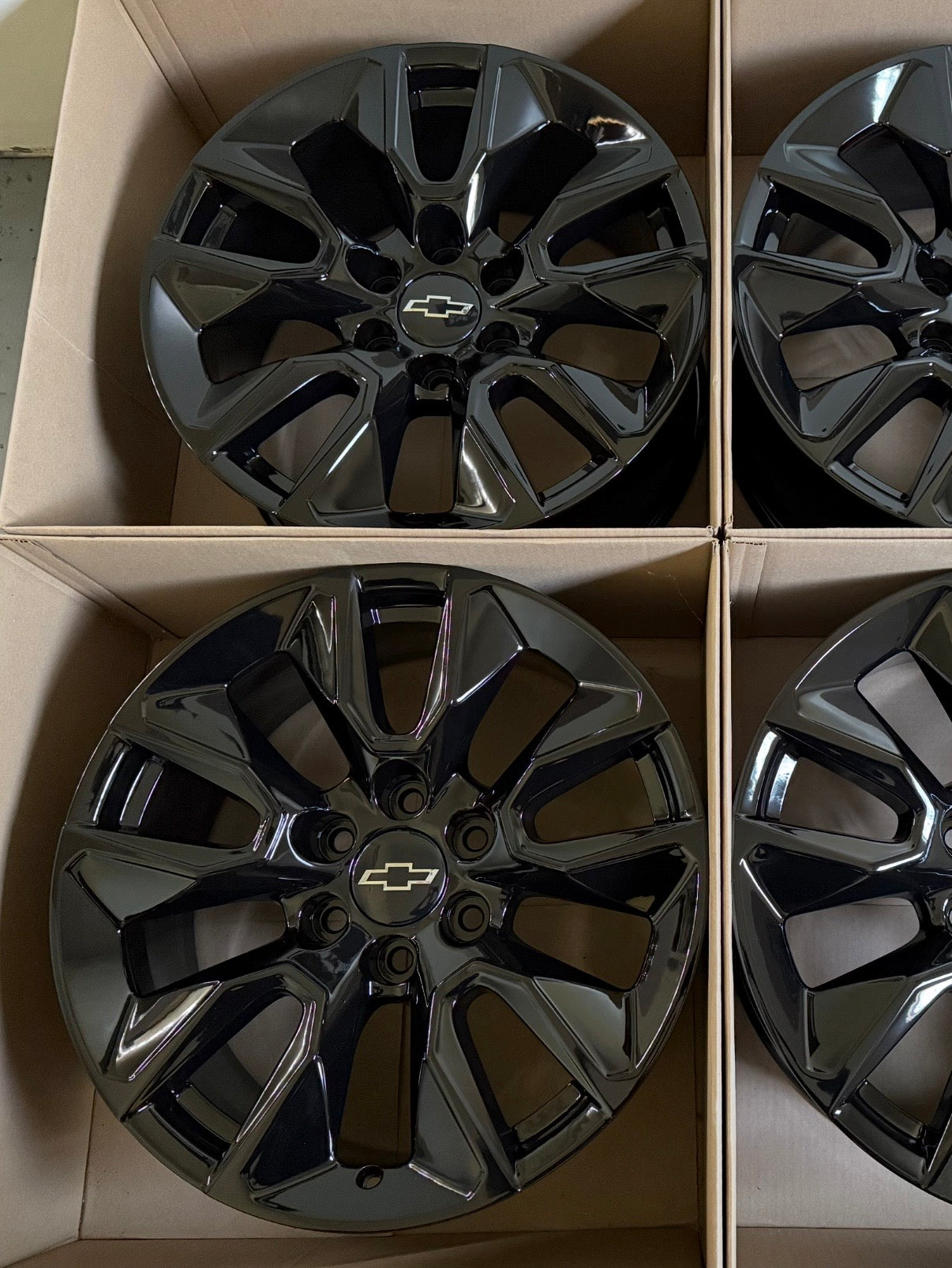 20” Chevy Tahoe Suburban Silverado Wheels Factory OEM Rims (4)
