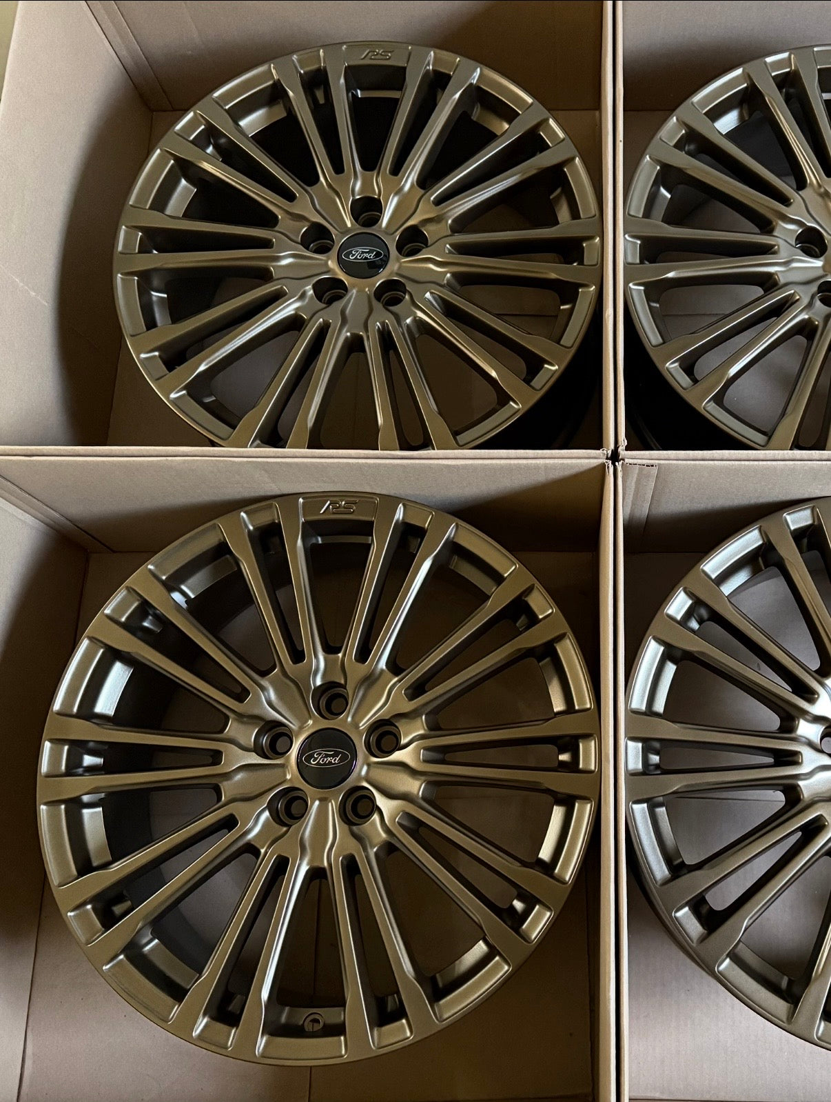 19" Ford Focus RS Wheels Factory OEM Rims (4)