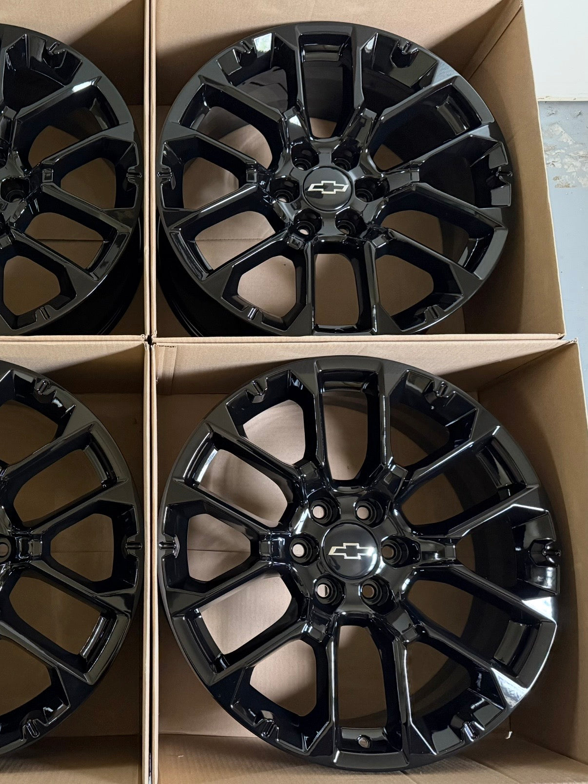 22” Chevy Silverado Suburban Tahoe Premier Wheels Factory OEM Rims (4)