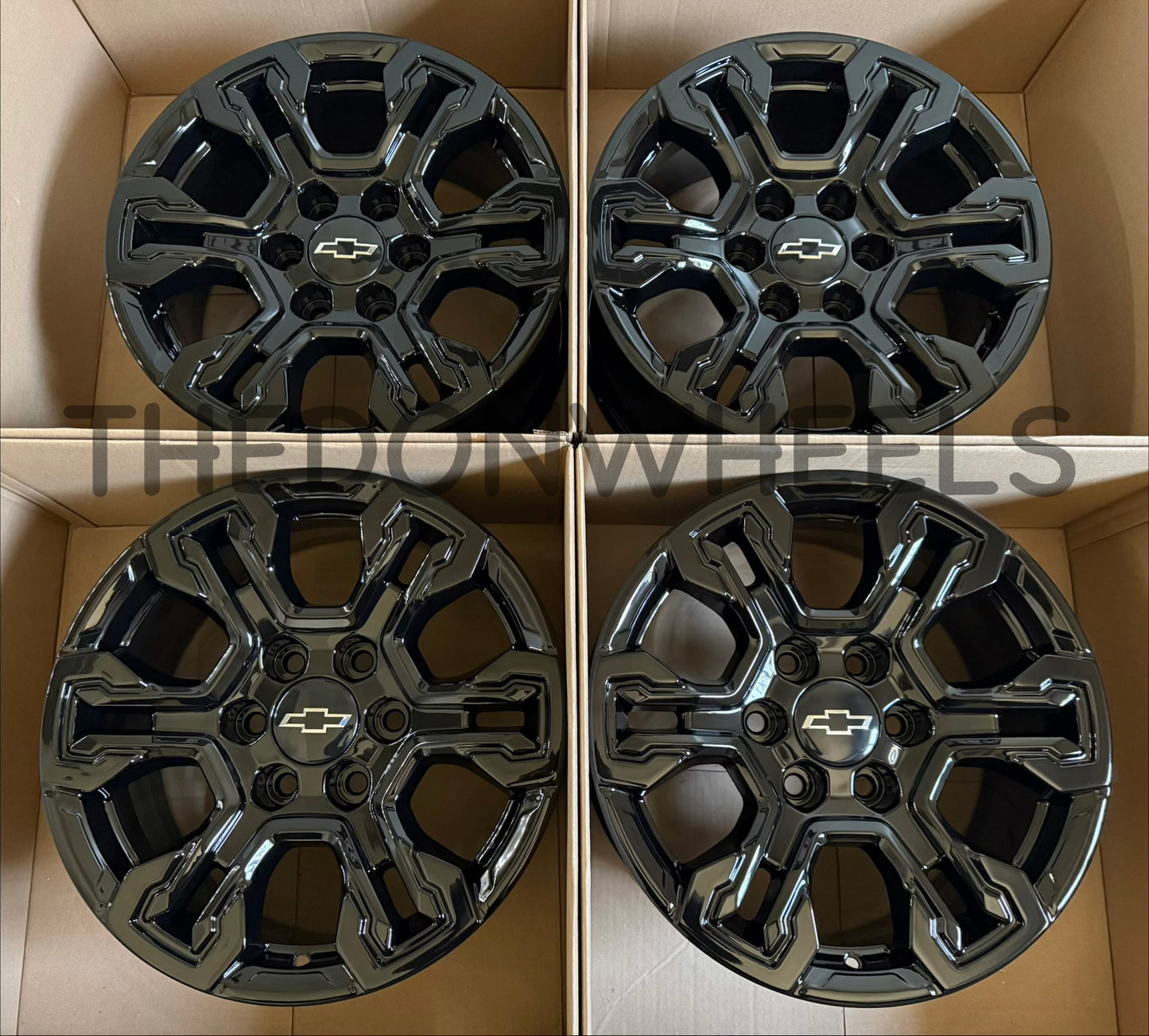 18” Chevy Tahoe Suburban Silverado ZR2 Wheels Factory OEM Rims 2026 (4)
