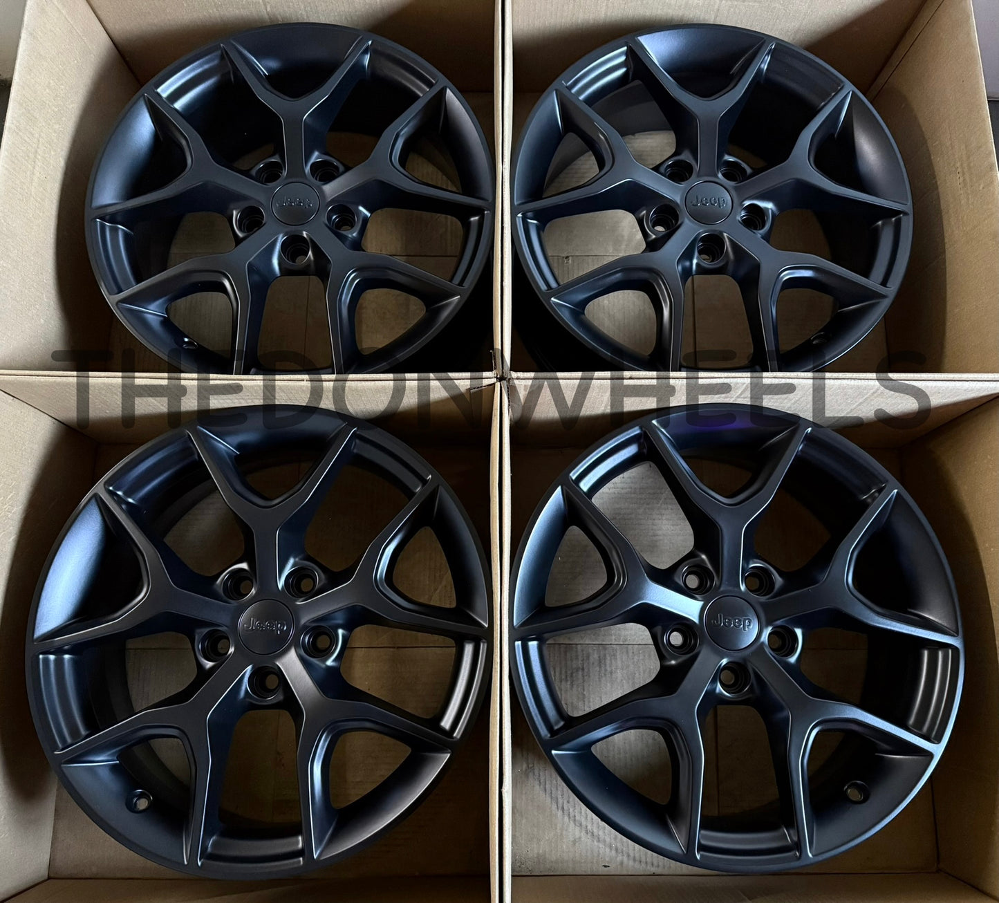 20” Jeep Grand Cherokee Wheels Factory OEM Rims (4)