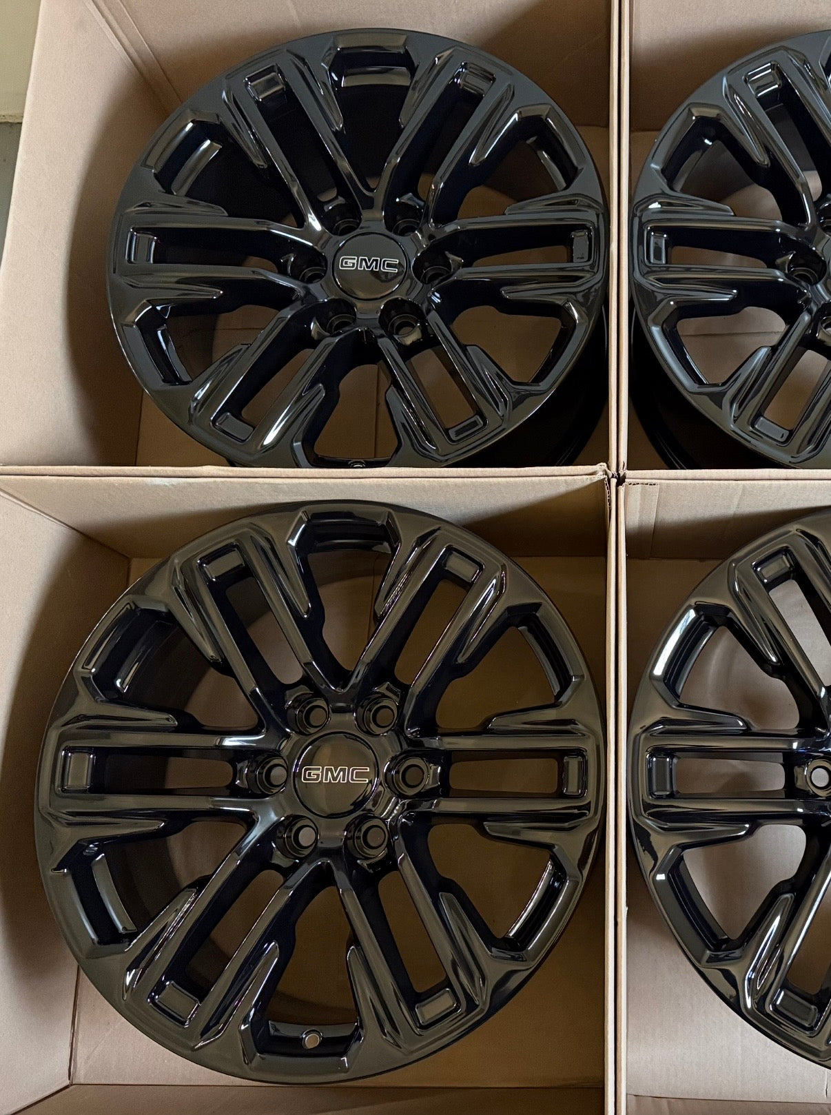 20” GMC Sierra Yukon Denali Wheels Factory OEM Rims (4)