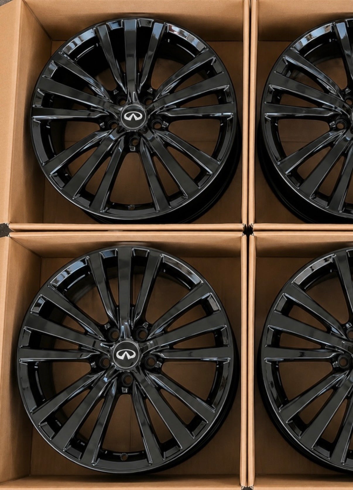 19" Infiniti Q50 Wheels Factory OEM Rims (4)