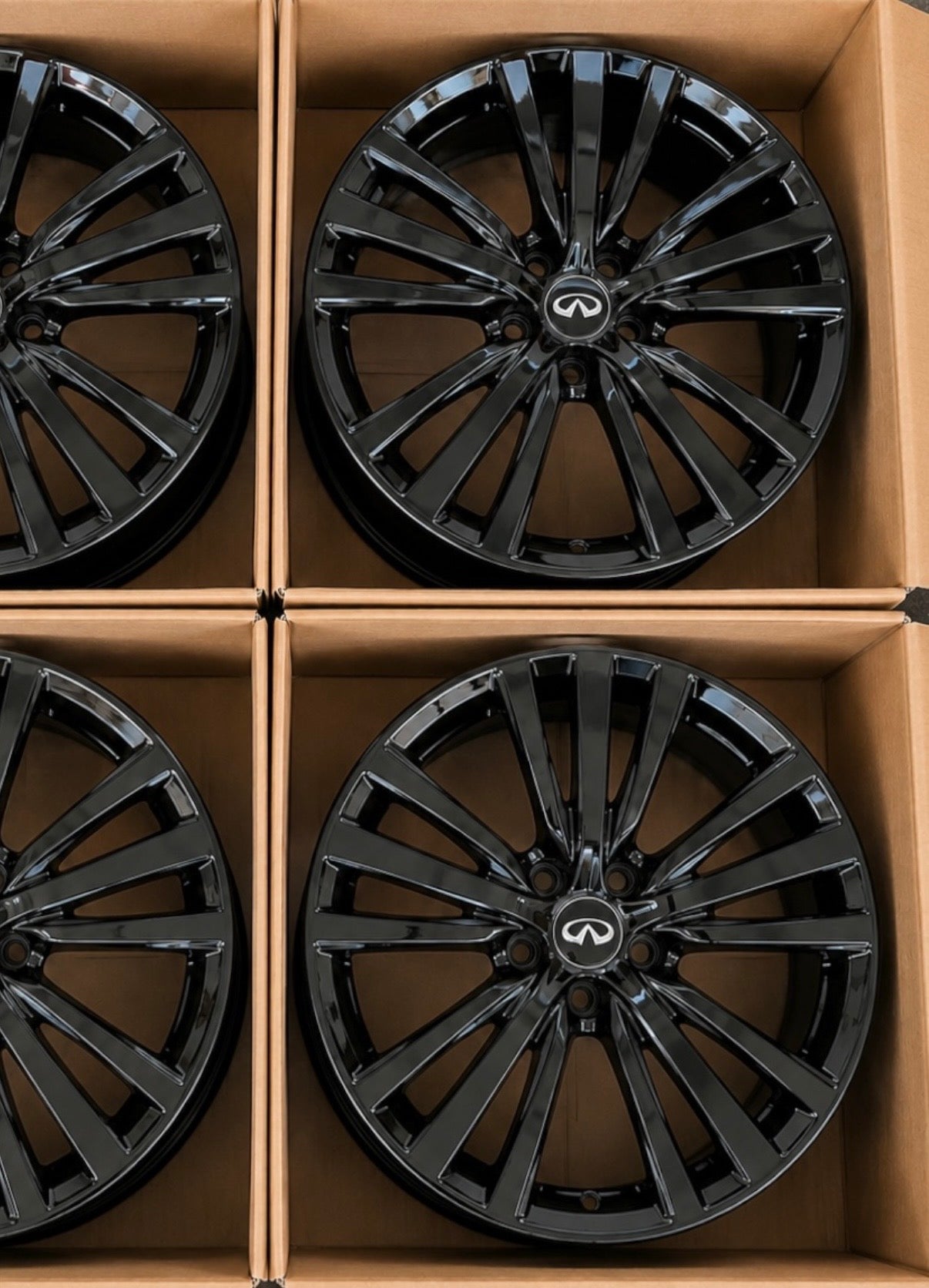 19" Infiniti Q50 Wheels Factory OEM Rims (4)