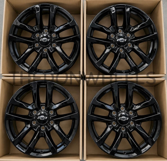 18” Chevy Tahoe Suburban Silverado Wheels Factory OEM Rims (4)