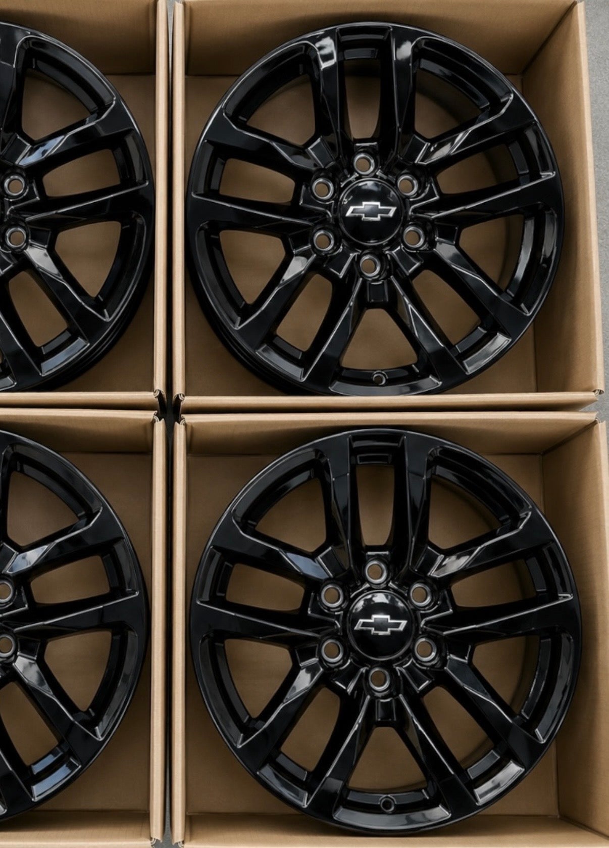 18” Chevy Tahoe Suburban Silverado Wheels Factory OEM Rims (4)
