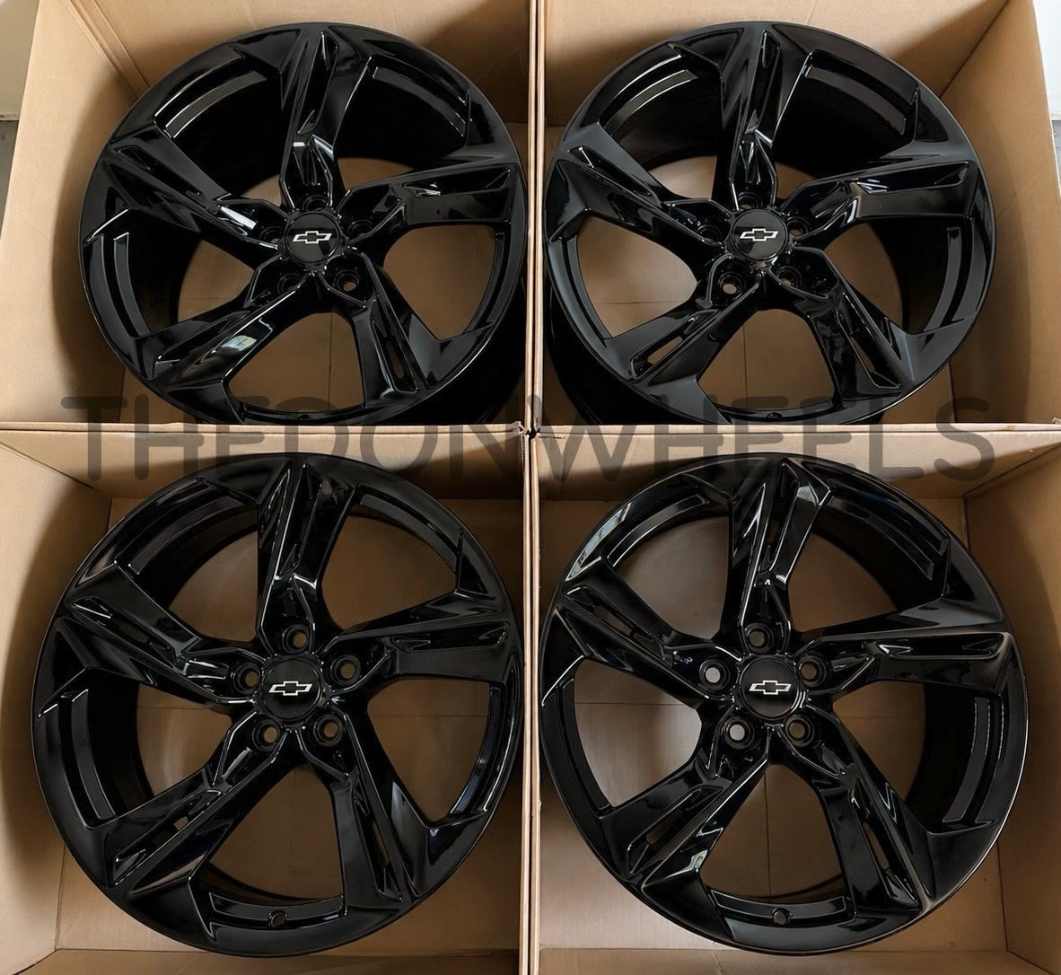 20” Chevy Camaro LT Wheels Factory OEM Rims Squared (4)