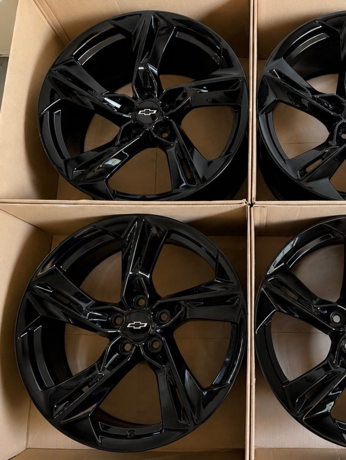 20” Chevy Camaro LT Wheels Factory OEM Rims Squared (4)