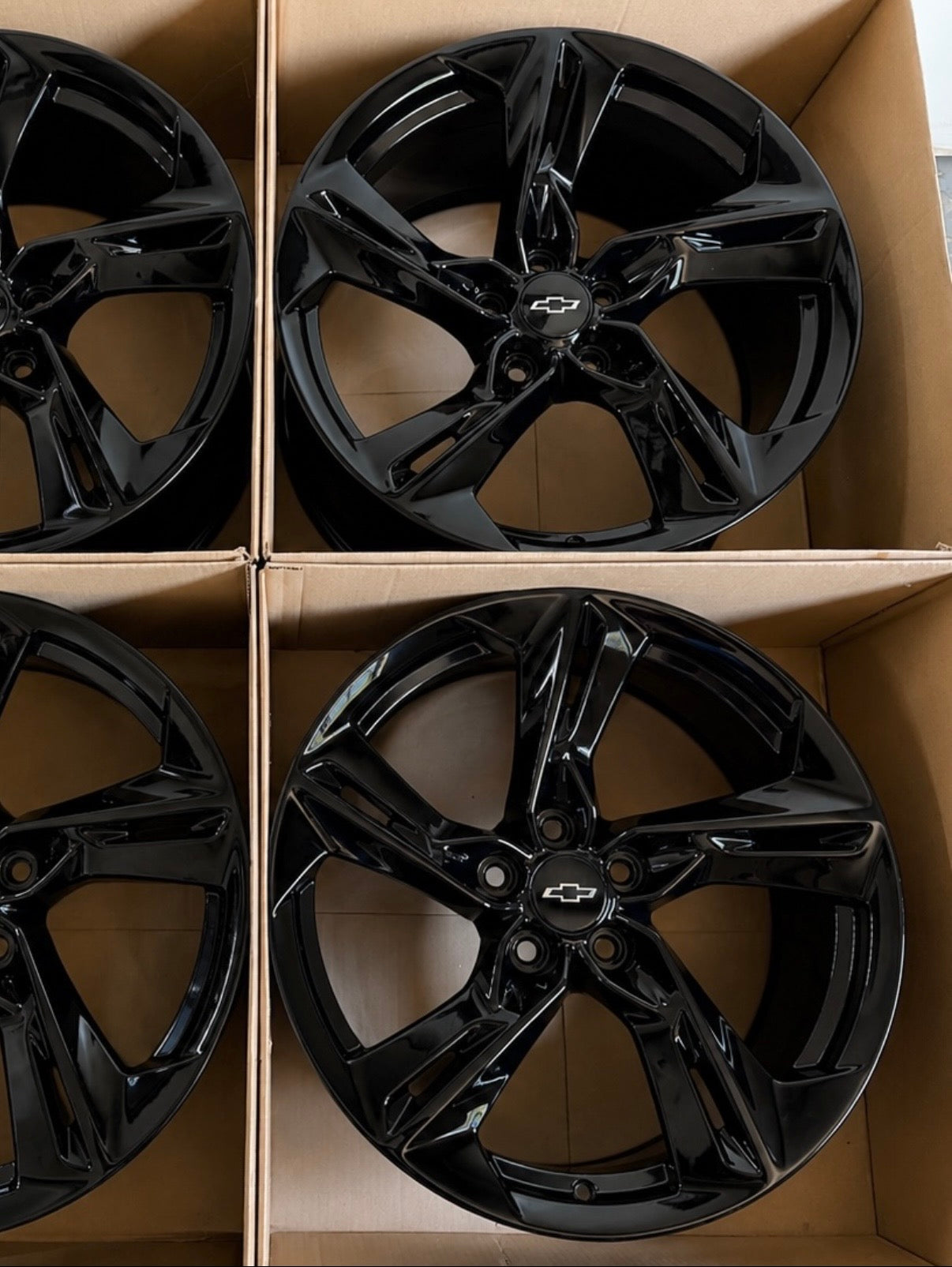 20” Chevy Camaro LT Wheels Factory OEM Rims Squared (4)