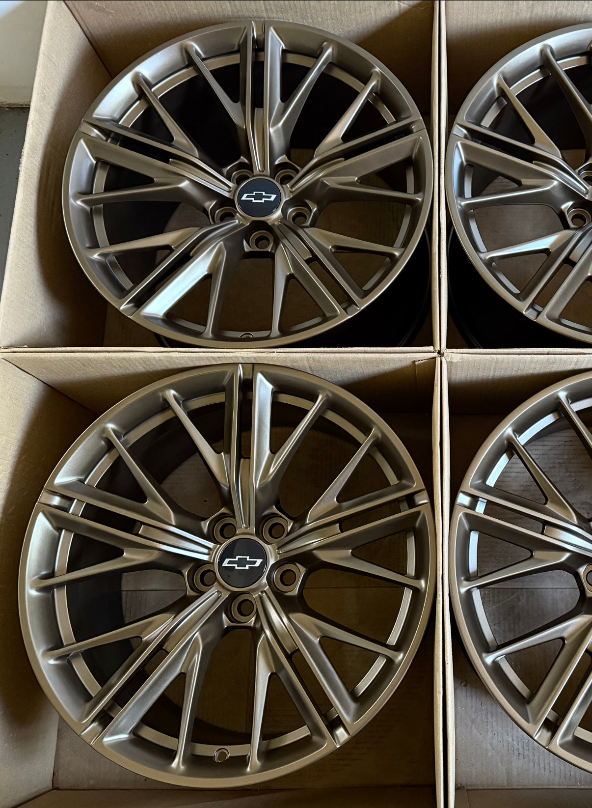 20" Chevy Camaro ZL1 Wheels Factory OEM Rims (4)