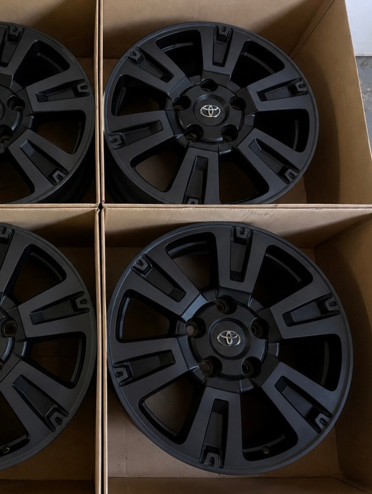 20” Toyota Tundra Sequoia Wheels Factory OEM Rims Satin Black 2007-2021 (4)