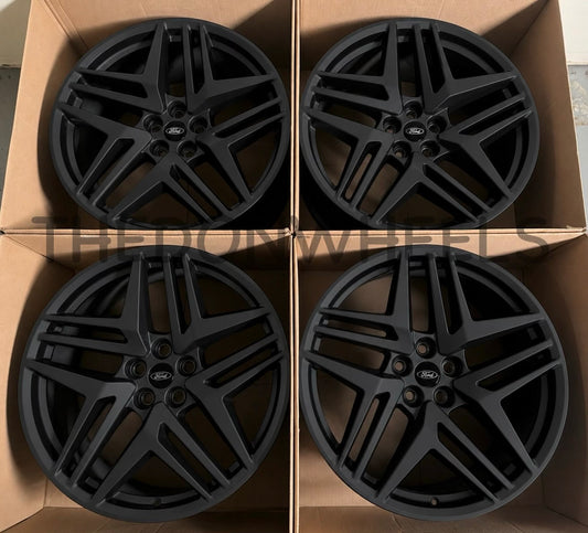 21” Ford Explorer ST Wheels Factory OEM Rims Satin Black 2026 (4)