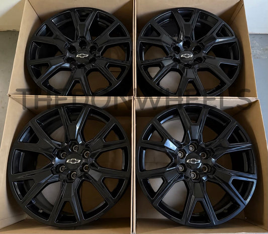 22” Chevy Silverado Suburban Tahoe Wheels Factory OEM Rims (4)