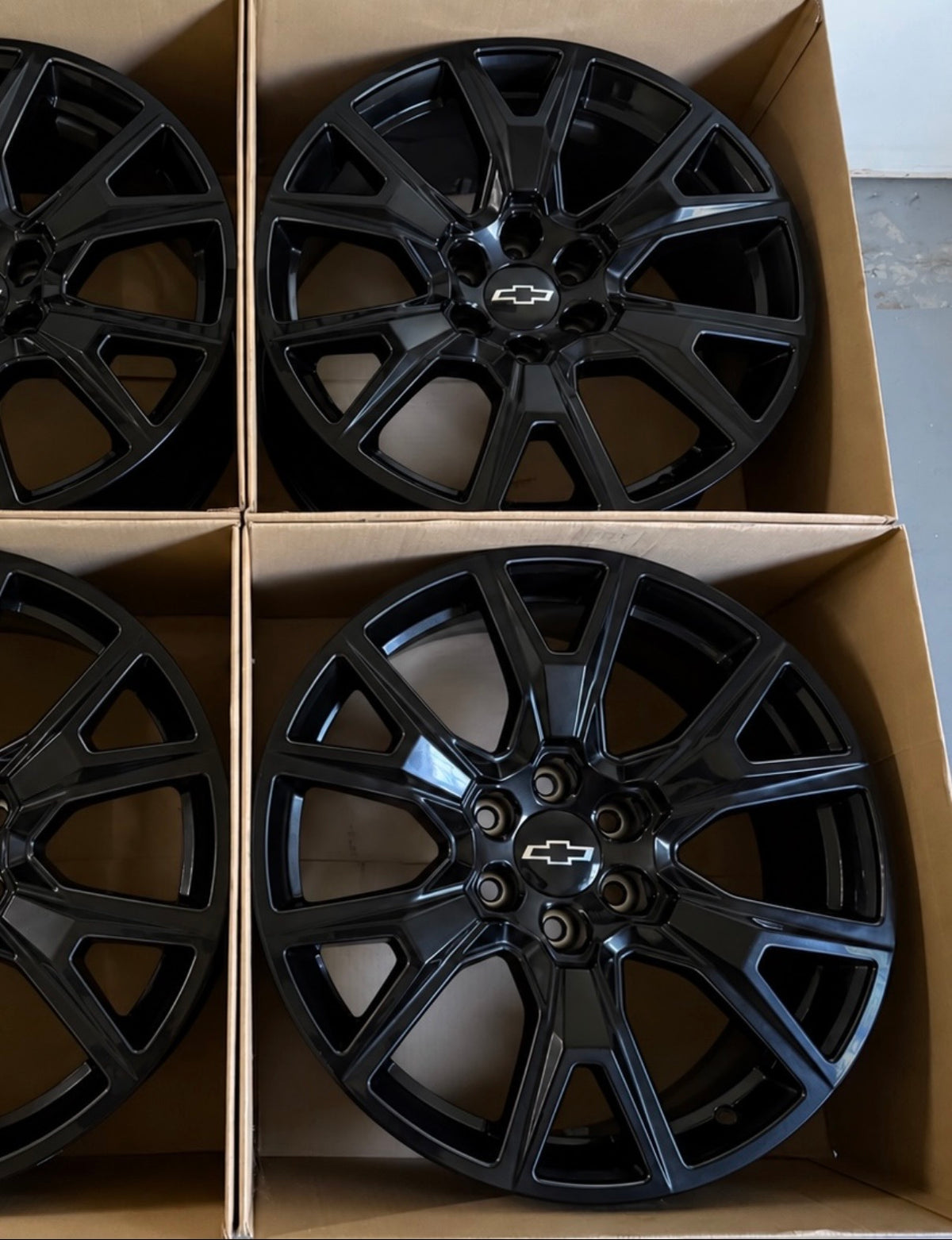 22” Chevy Silverado Suburban Tahoe Wheels Factory OEM Rims (4)