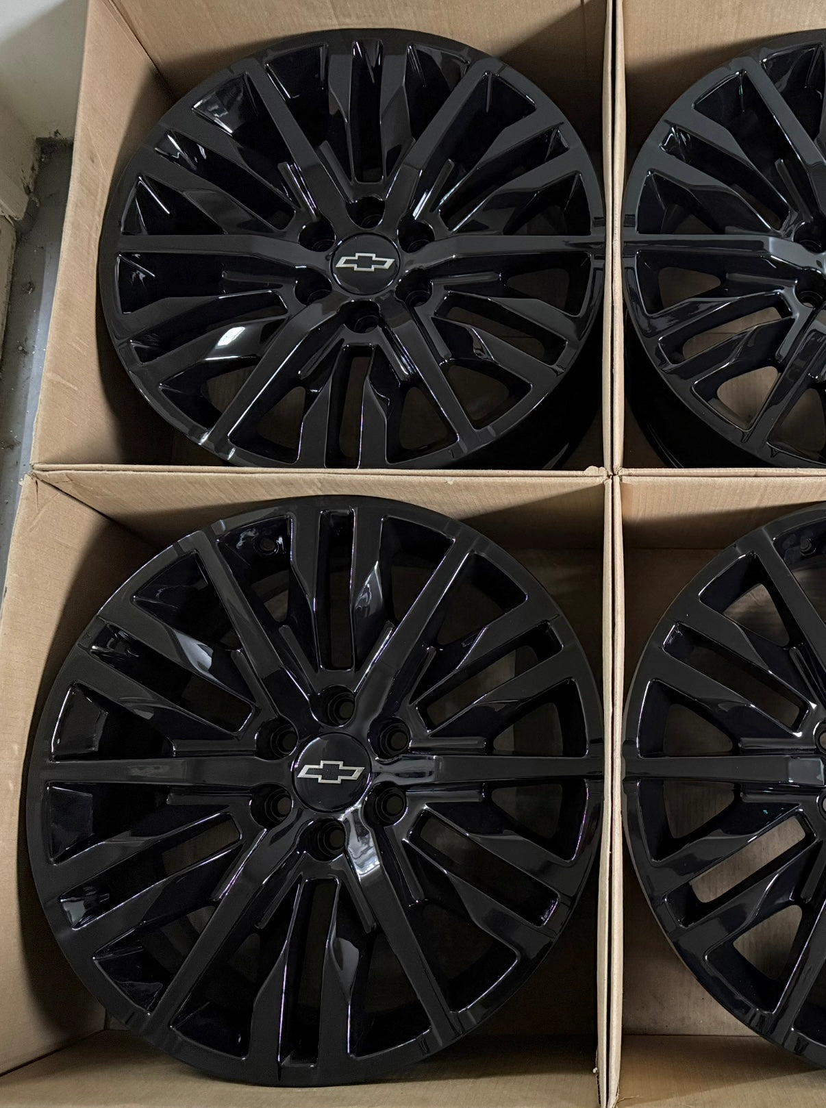 22" Chevy Tahoe Suburban Silverado Wheels Factory OEM Rims (4)