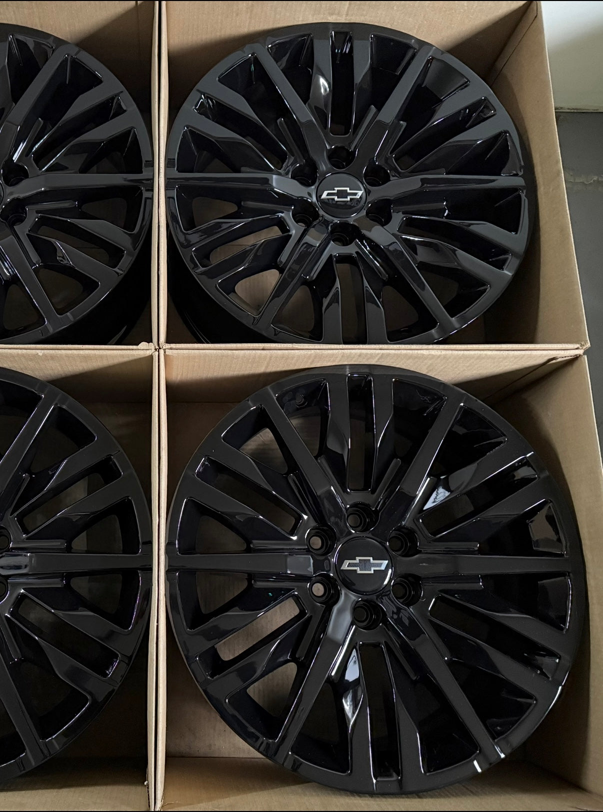 22" Chevy Tahoe Suburban Silverado Wheels Factory OEM Rims (4)