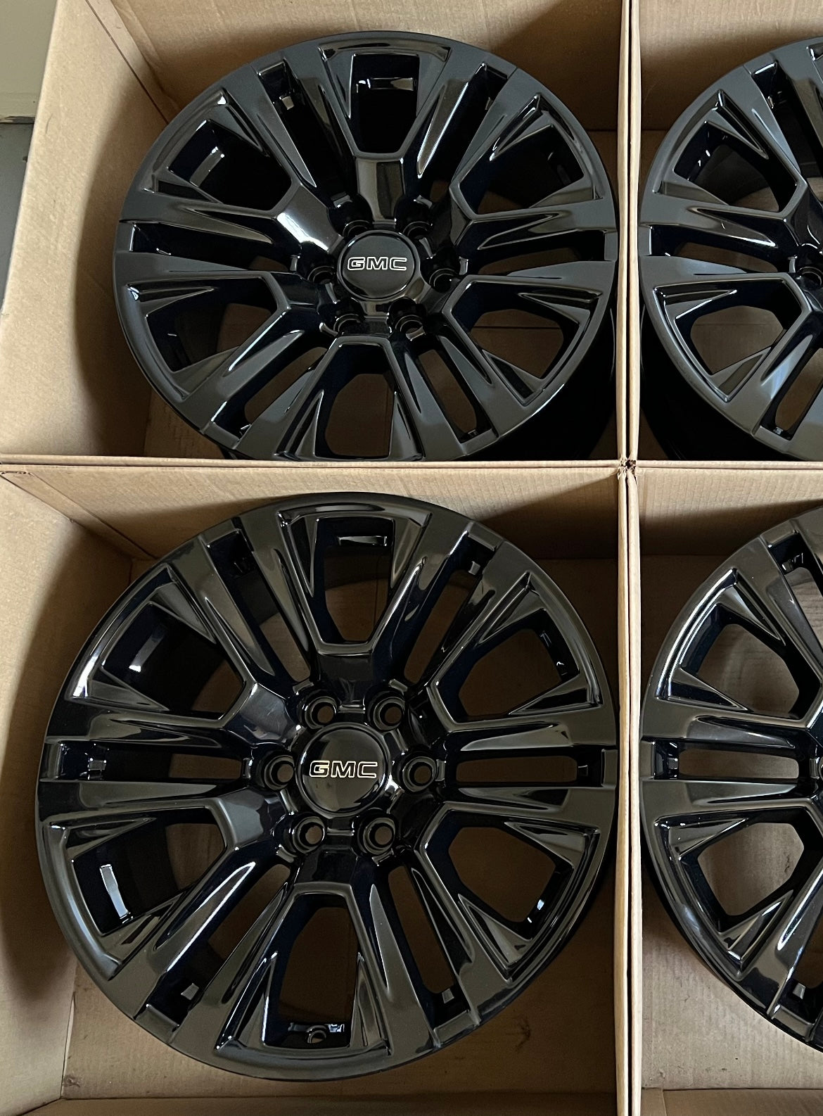 20” GMC Sierra Yukon Denali Wheels Factory OEM Rims (4)