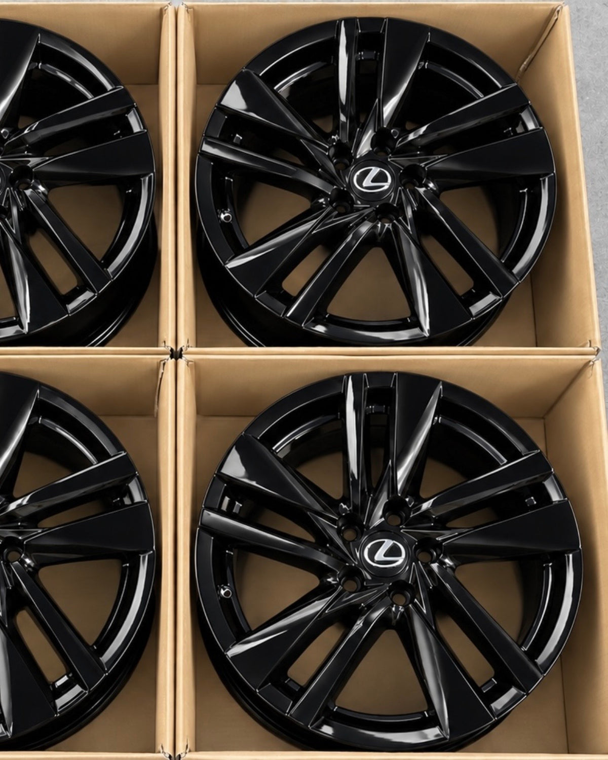 18” Lexus IS300 Wheels Factory OEM Rims 2020-2025 (4)
