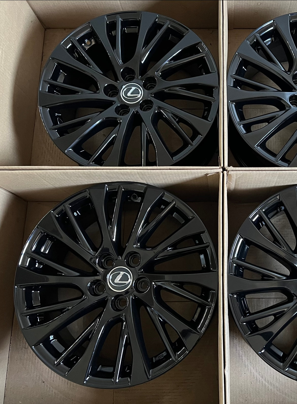 18" Lexus ES350 Wheels Factory OEM Rims (4)