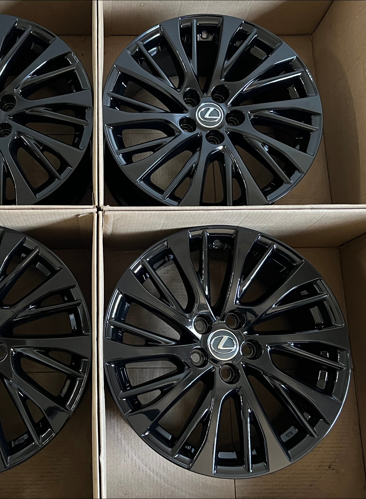 18" Lexus ES350 Wheels Factory OEM Rims (4)