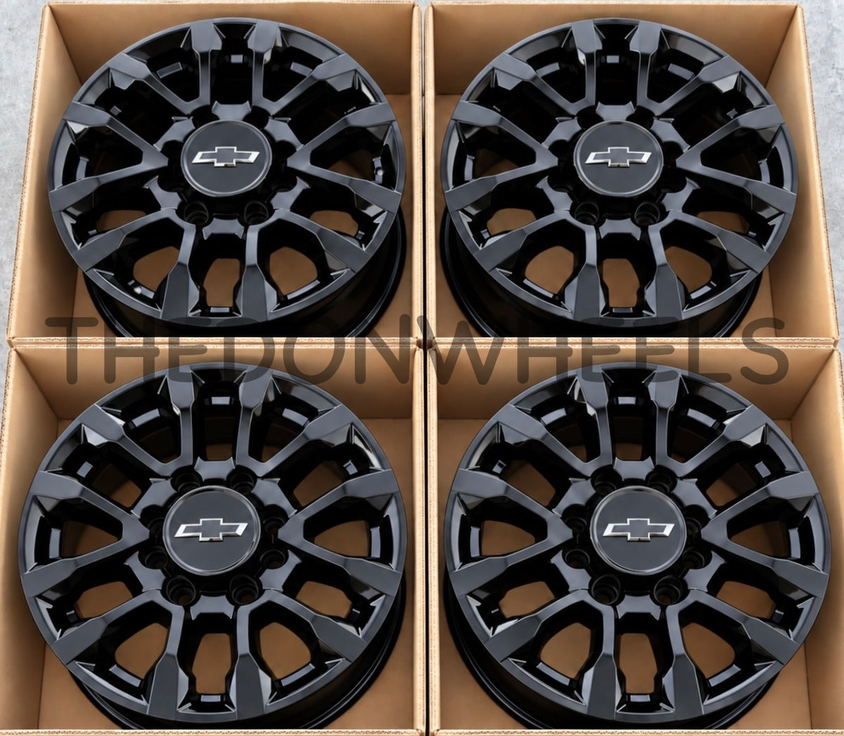 20” Chevy Silverado 2500 HD 3500 Wheels Factory OEM Rims 2011-2026 (4)
