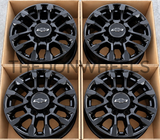 20” Chevy Silverado 2500 HD 3500 Wheels Factory OEM Rims 2011-2026 (4)