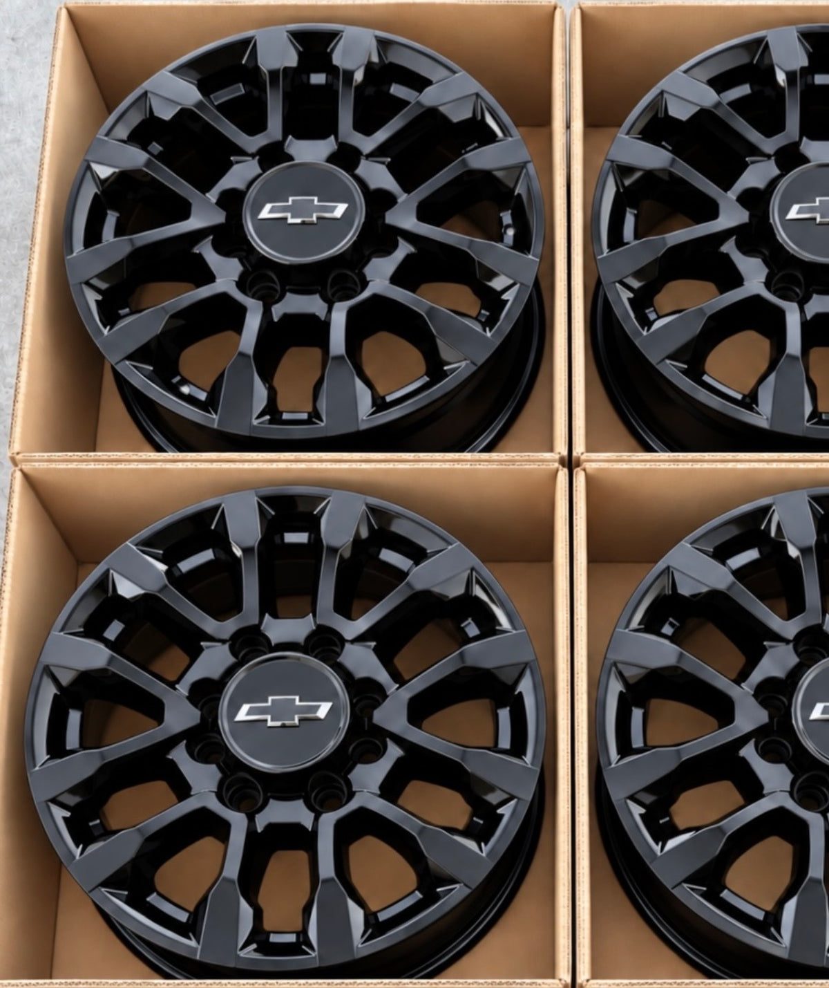 20” Chevy Silverado 2500 HD 3500 Wheels Factory OEM Rims 2011-2026 (4)