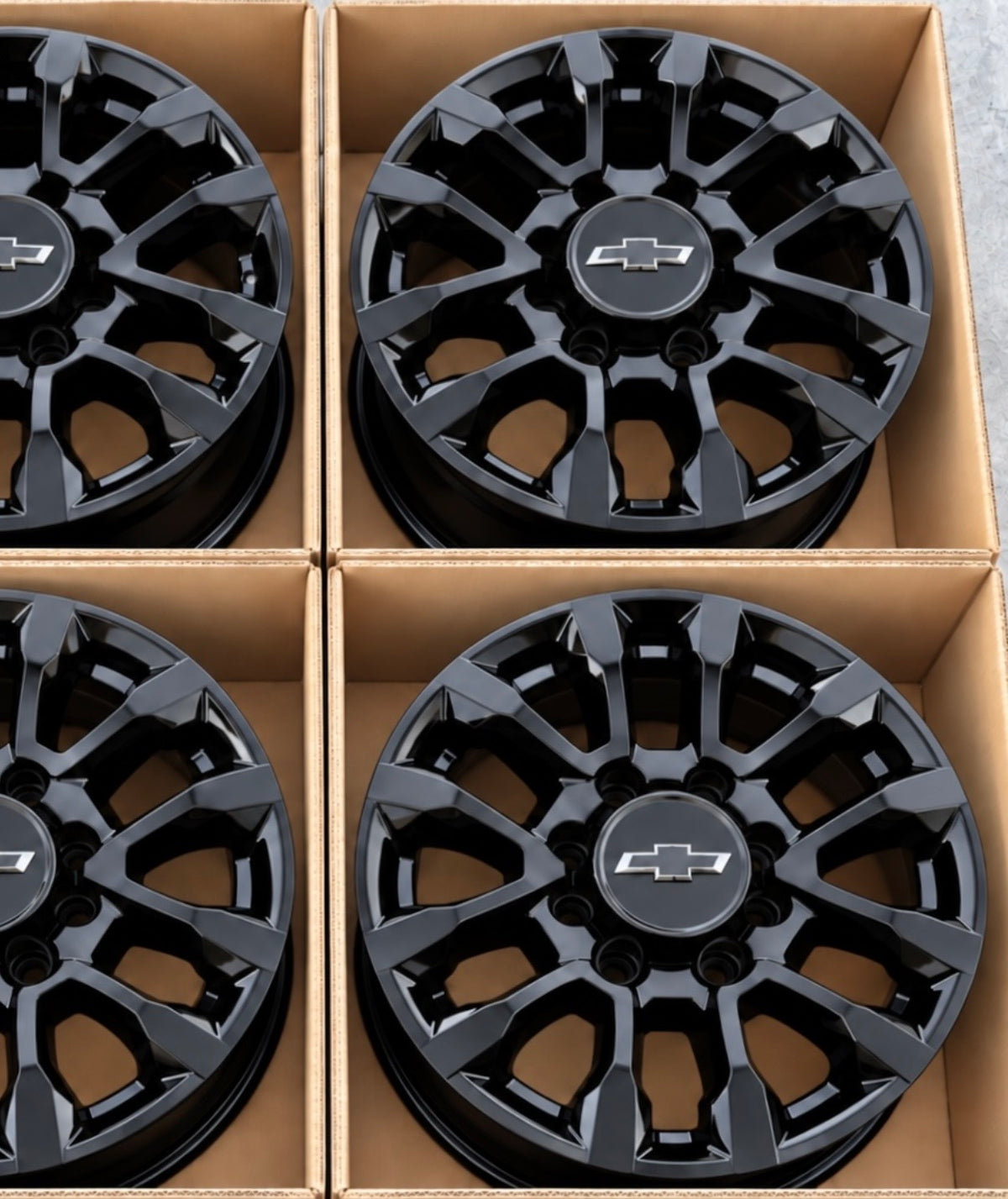 20” Chevy Silverado 2500 HD 3500 Wheels Factory OEM Rims 2011-2026 (4)