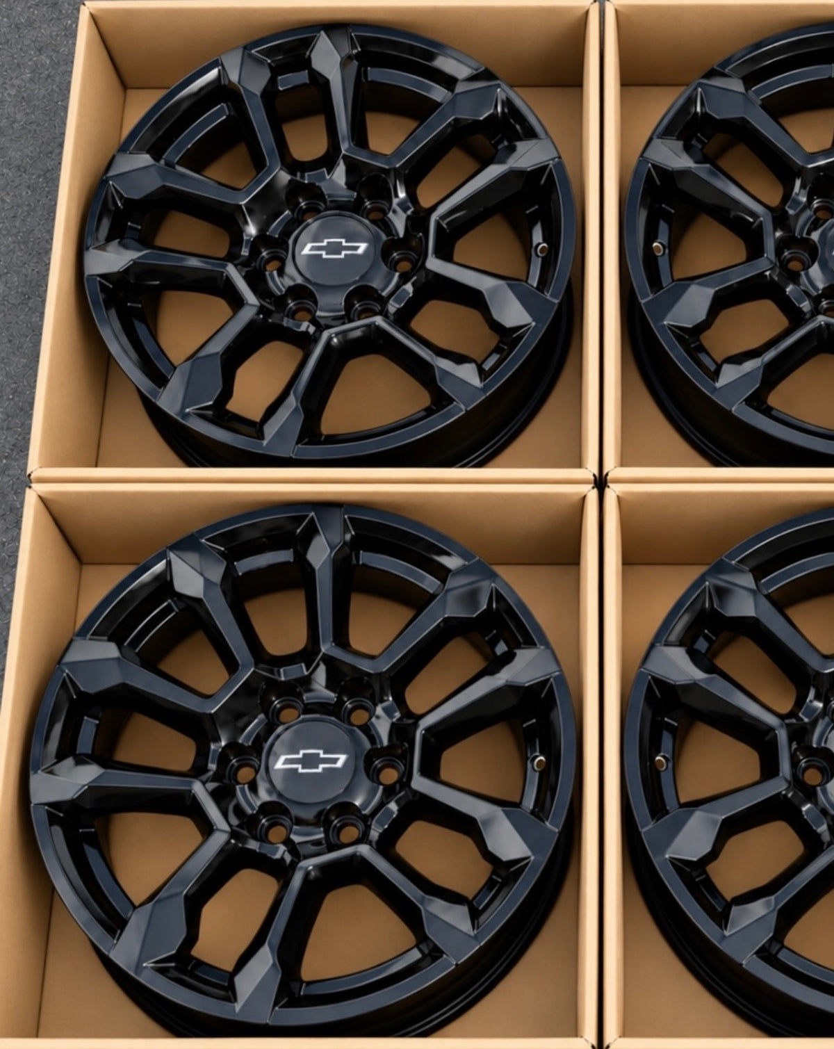 18” Chevy Tahoe Suburban Silverado Wheels Factory OEM Rims 2026 (4)