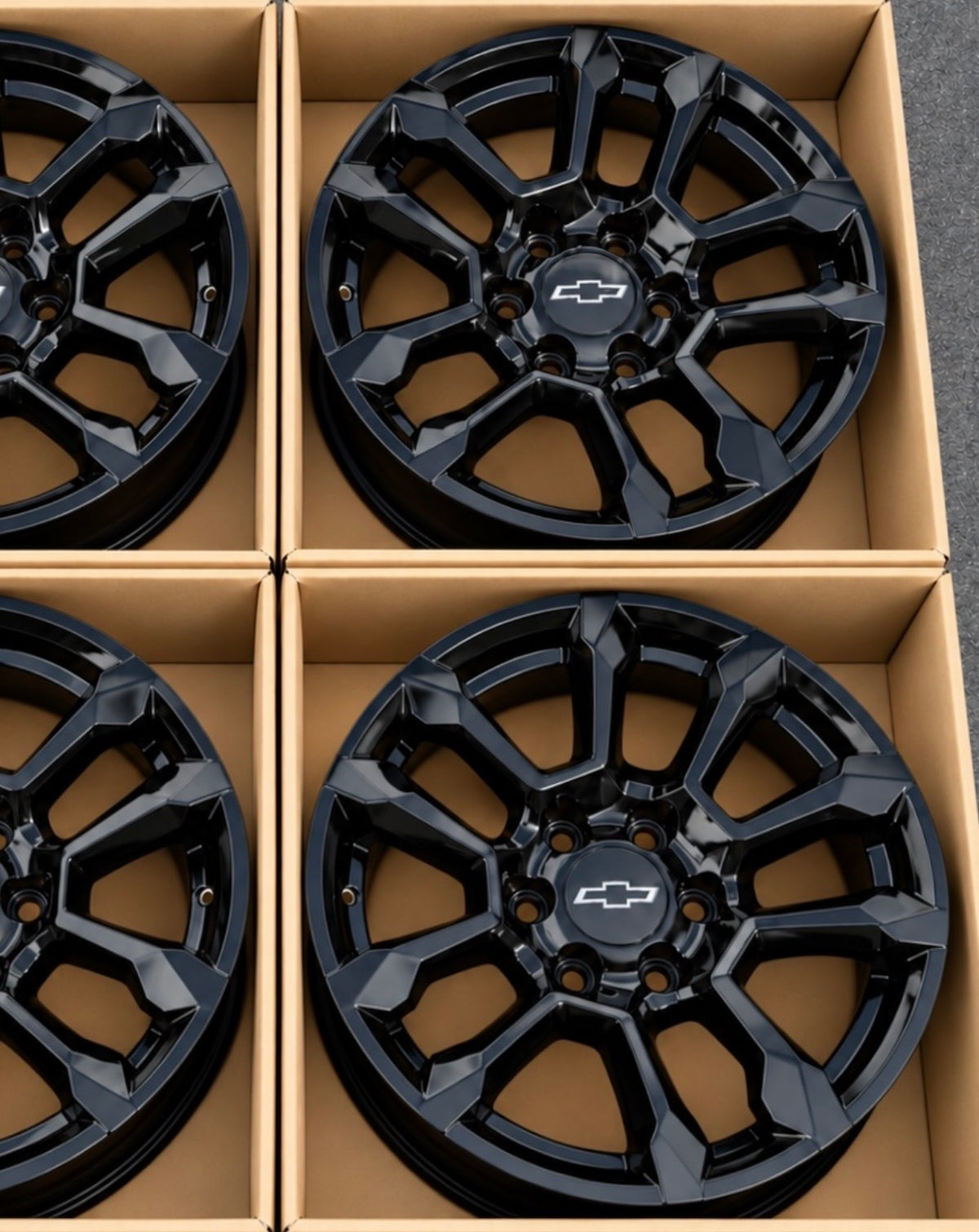 18” Chevy Tahoe Suburban Silverado Wheels Factory OEM Rims 2026 (4)