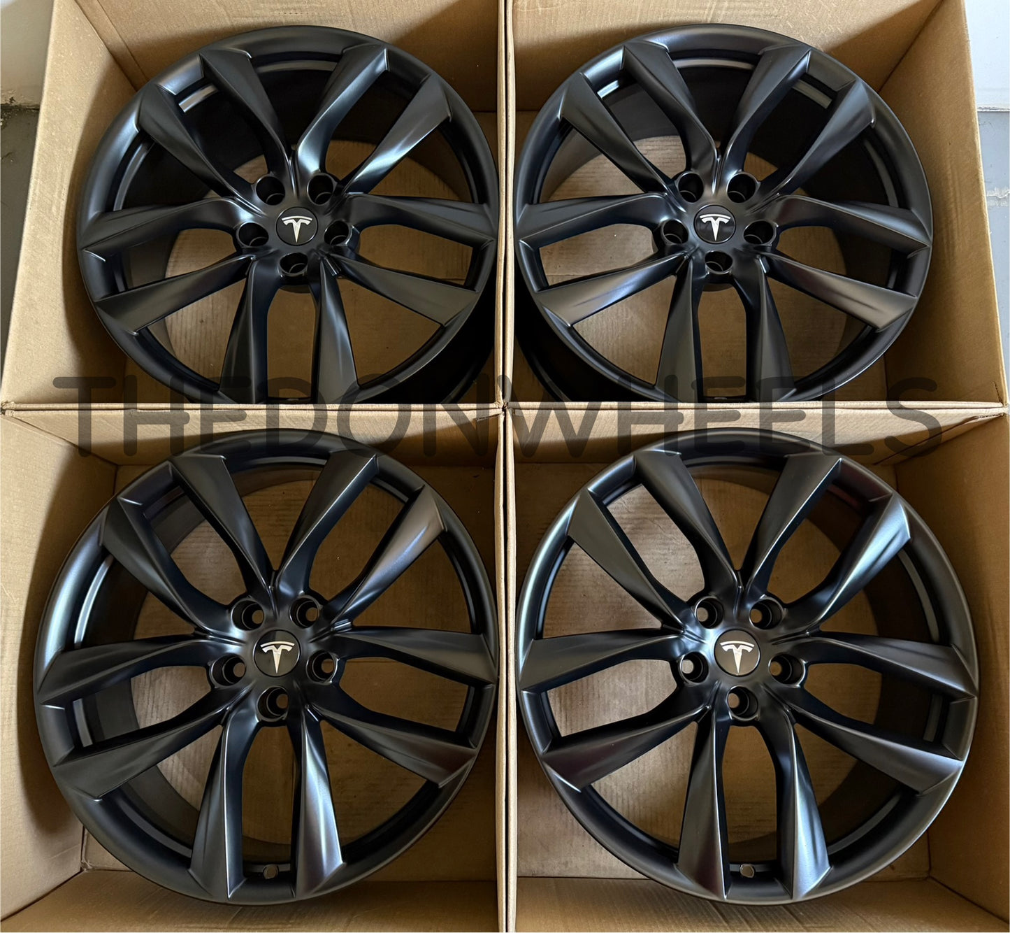 21” Tesla Model S Arachnid Wheels Factory OEM Rims 2012-2020 (4)