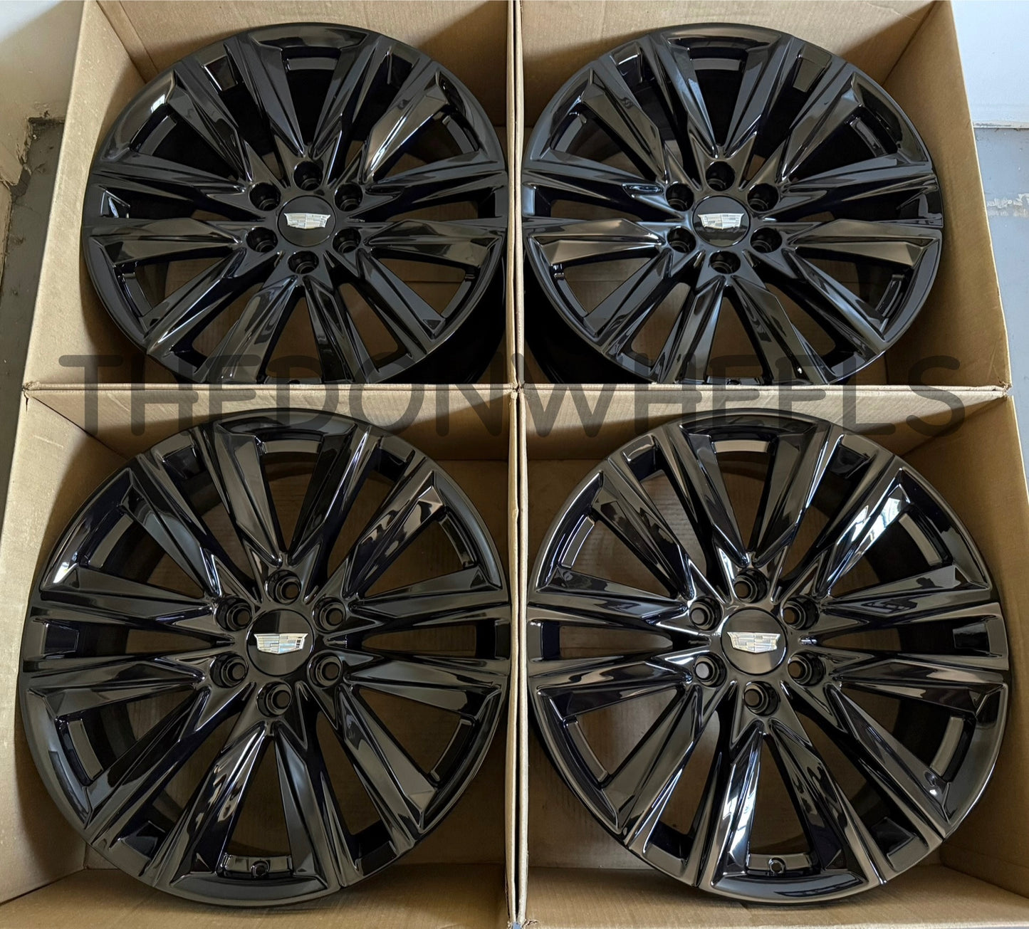 22" Cadillac Escalade Wheels Factory OEM Rims (4)