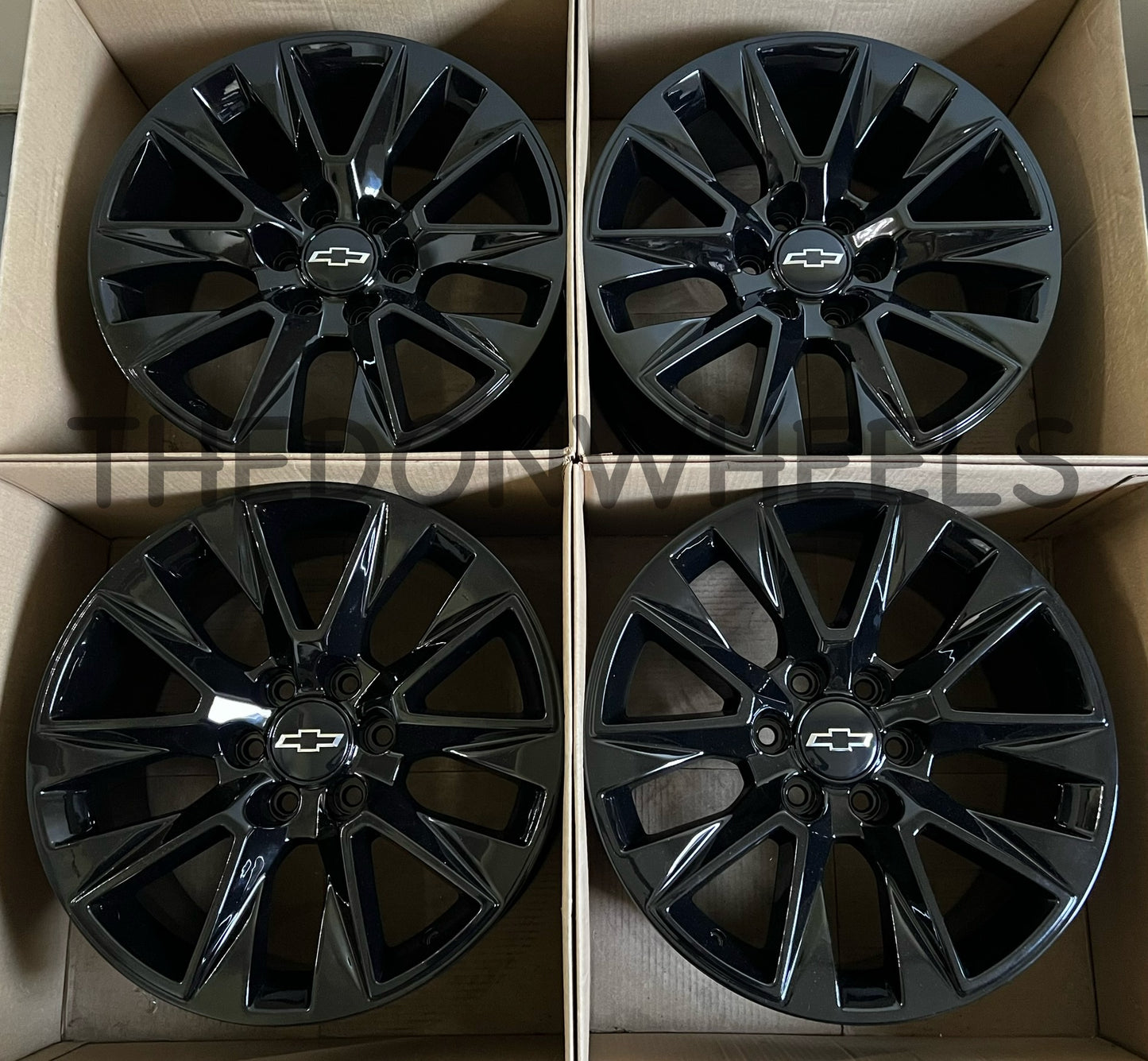20” Chevy Silverado Suburban Tahoe Z71 Wheels Factory OEM Rims (4)