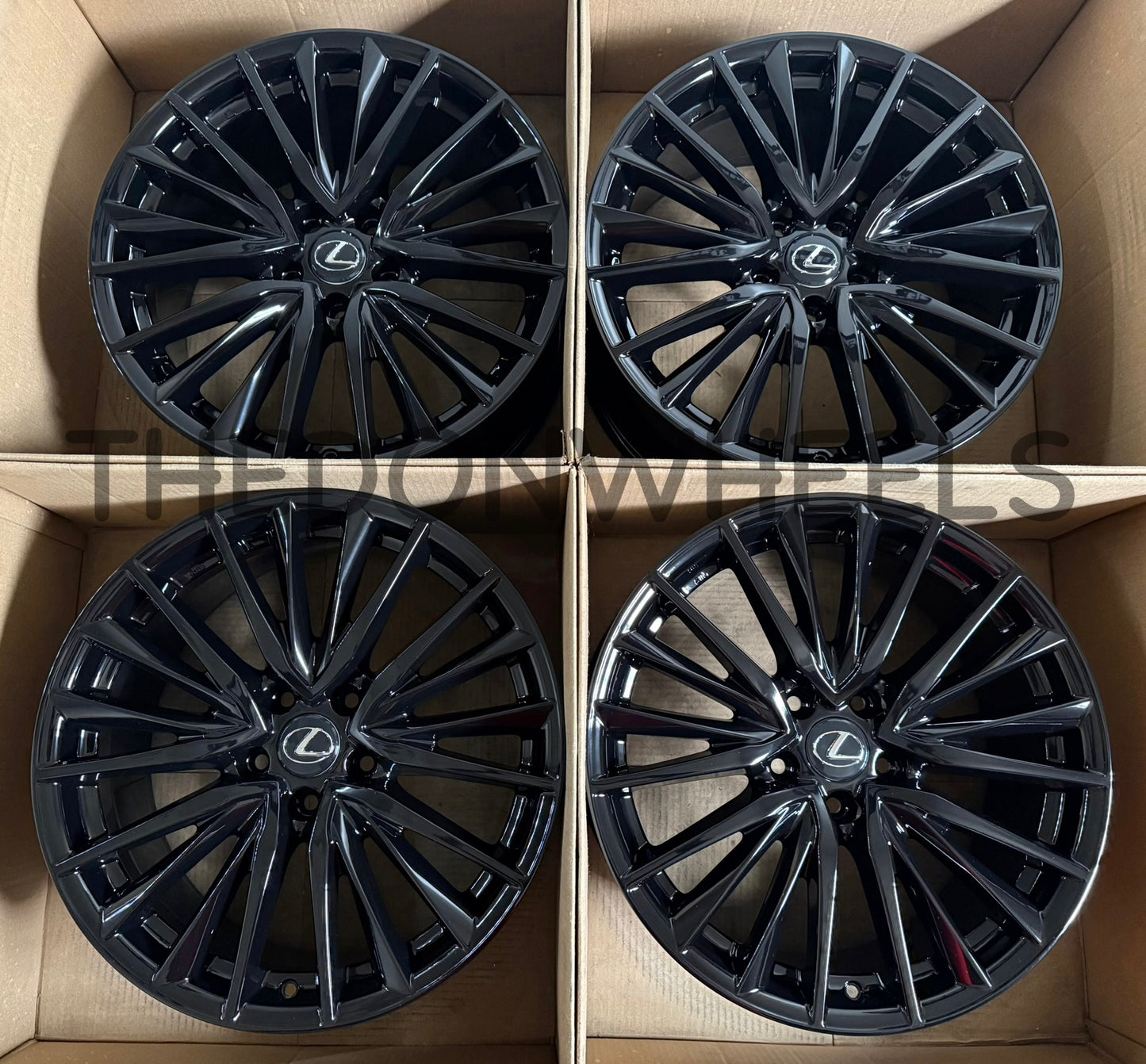 19” Lexus IS300 Wheels Factory OEM Rims 2022-2025 (4)