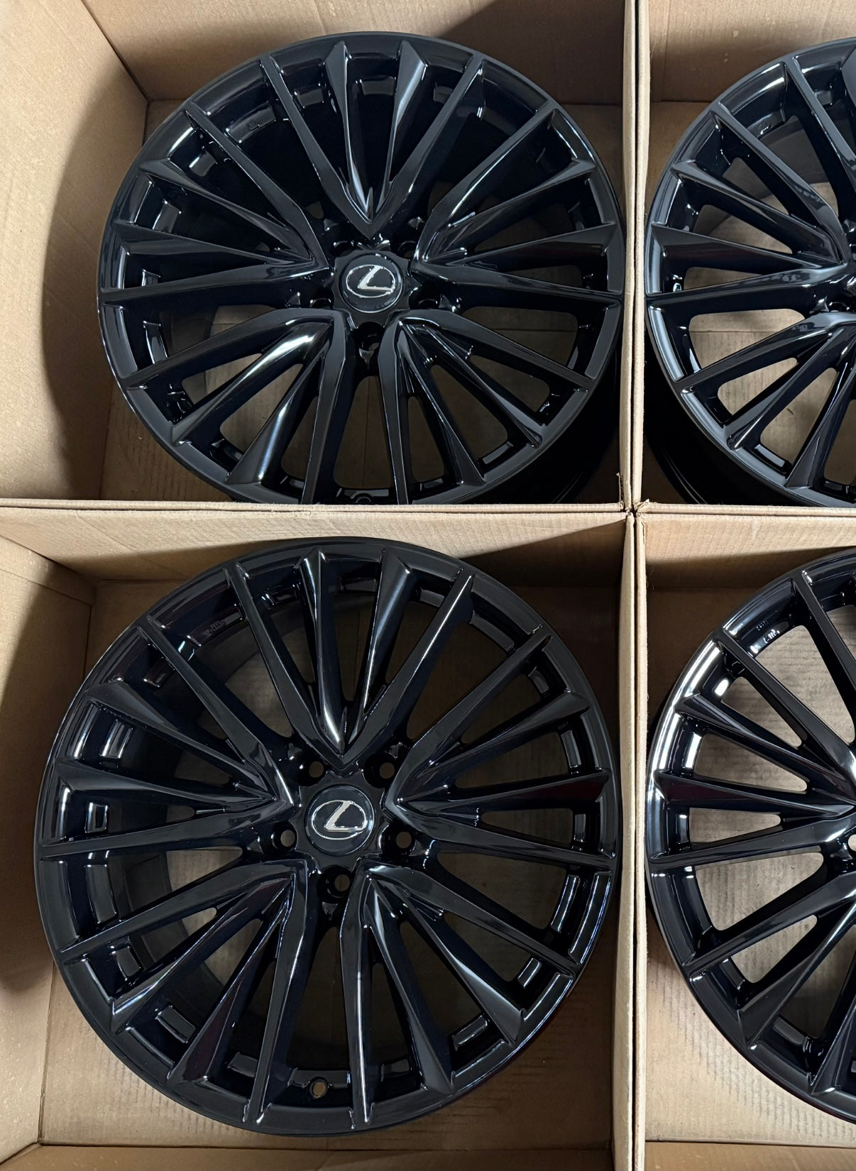 19” Lexus IS300 Wheels Factory OEM Rims 2022-2025 (4)