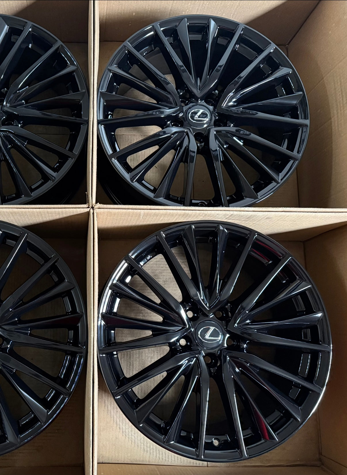 19” Lexus IS300 Wheels Factory OEM Rims 2022-2025 (4)