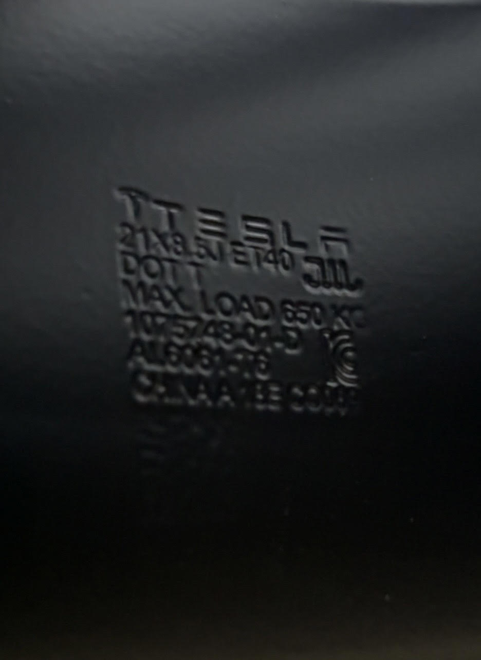 21” Tesla Model S Arachnid Wheels Factory OEM Rims 2012-2020 (4)